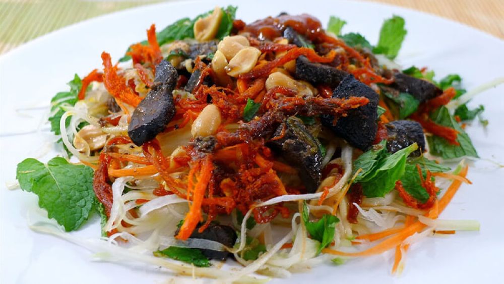 Nộm bò khô